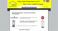 Desktop Screenshot of phoenixwaterheaterinstallation.com